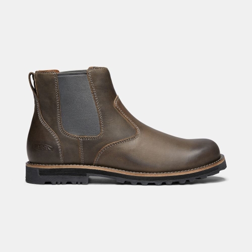 Bottes Keen Pas Cher | Chelsea Boots Keen The 59' Homme Marron Foncé (FRU683251)